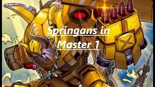 Springans in Master 1! (Master Duel)