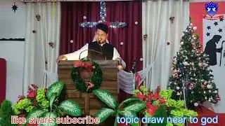 Draw near to God 