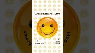 CLAIM THIS NEW FREE NFT IN THE CMORQ APP TODAY!