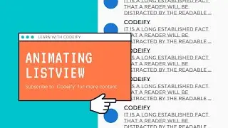 Silent Coding: Animating ListView