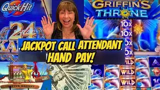 My lucky $20's won the Jackpot Handpay!