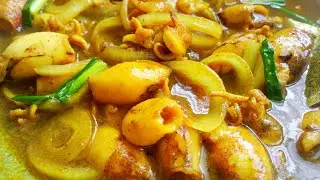 CARA MASAK SOTONG GORENG KUNYIT RESEPI BONDA | MENU PKPB