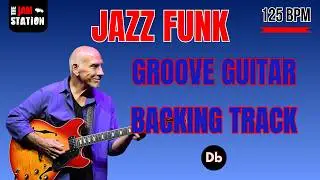 Funky Jazz Groove Backing Track in Db - 125 bpm