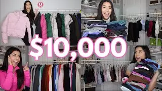My ENTIRE $10,000+ lululemon Collection compilation- EVERYTHING I OWN from lululemon