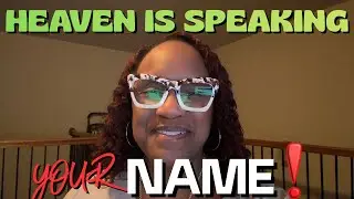 If You’re Seeing This… Your Name Is Being Called Out Right NOW!