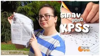 KPSS #2024 I SINAV GÜNÜ VLOG I SINAVIM NASIL GEÇTİ? I DEĞERLENDİRME VE SOHBET