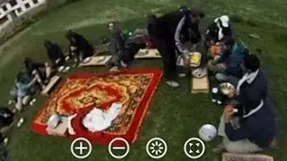 360 Degree View: Lighting The Himalayas Team Has Lunch With Nature