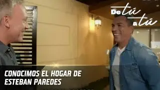 Esteban Paredes abre la intimidad de su hogar. De Tú a Tú, Canal 13