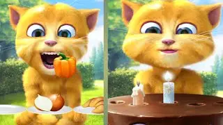  🍰 Ginger Decorates a Cake! 🐱💛Colorful icing, sweet sprinkles, and happy giggles 🤗