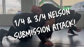 1/4 NELSON & 3/4 NELSON BLITZKRIEG! CATCH WRESTLING STYLE @SnakePitUSA