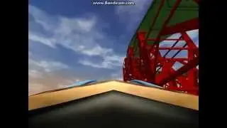 log flume kermis: pirate river in rct3 rollercoaster tycoon 3