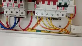 6 way MCB Box connection ।। AC Circuit Normal Load Power Load Circuit MCB connection Tamil