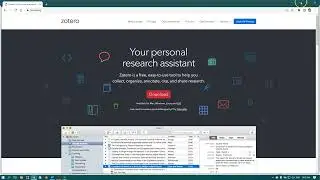 Using Zotero for citations and building reference lists