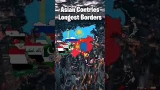 Asian Countries Longest Borders