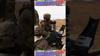 Морские пехотинцы США ведут огонь из 40-мм гранатометов Mark-19.