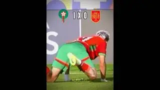 Morocco vs Spain - u20 World Cup. #footballshorts