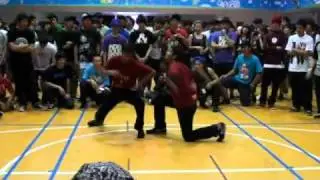 Bboy Remedy & Young soul(2 on 2 routine) in City War Taiwan