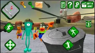 Sponge Area 51 Neighbor Escape Alien Base Secret: Level 9