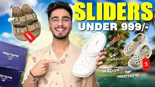 Top 6 Sliders/Flip Flops For Men Under ₹999🔥 | Myntra Slider Haul 2025 | Manav Arora