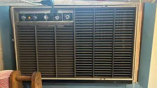 Late 1960&rsquo;s OG General Electric Superthrust Room Air Conditioner, Blowing &ldquo;Frost&rdquo;! WILD! Vintage GE!