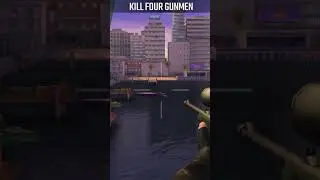 sniper Kill the Criminal On boat port #shorts #shortsfeed #trending #viralvideo #crime #gaming