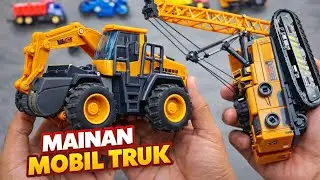 Heavy Equipment Truck Toy | Excavator & Crane Fun Work