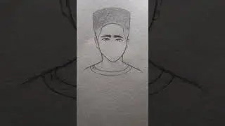 Easy way to draw lucas! | stranger things | step by step :) ✨ #shorts