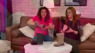 Clarks Collection Warm-Lined Suede Mid Boots - Opal Zip on QVC