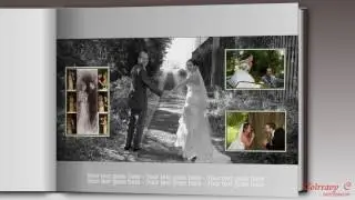 Multiple image wedding book