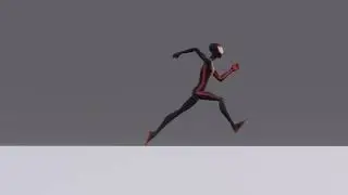 Miles Morales Run Test Blender