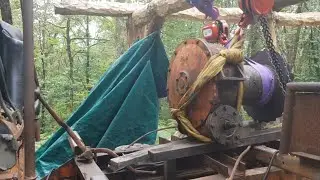 Dépose du treuil PAN - Latil Saviem TL22