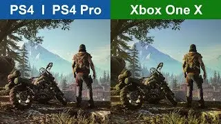 DAYS GONE - PS4 vs XBOX ONE X - Graphics Comparison