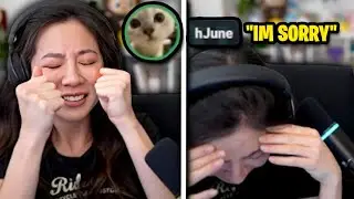 Fuslie CRIES From Frustration After Hjune CALLED her FAKE