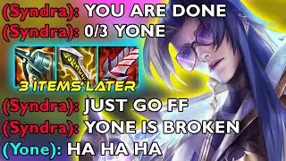 NEVER GIVE YONE LATEGAME... HE IS A BEAST