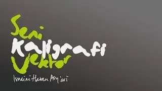 Seni kaligrafi Vector