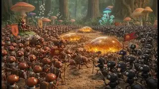 Black Ants vs Red Ants – From War to Peace | Ant War 3D