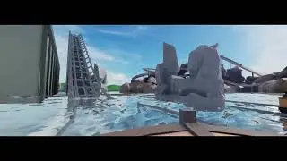 MISSION : MYSTIC RIVER RAPIDS BOAT RIDE  #themepark #themeparktycoon2