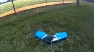 Lipo Battery flew out Team Legit Wing FG36