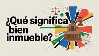 &iquest;Qu&eacute; es un Bien Inmueble? Explicaci&oacute;n y ejemplos