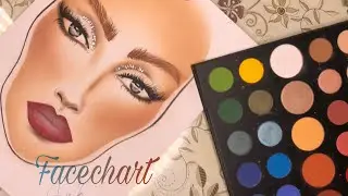 Facechart passo a passo / Como fazer facechart /