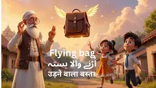 The Flying Bag ✨ | A Magical Story That Teaches Kids Time Value |@GhummieToons #ai #fairytales#fun
