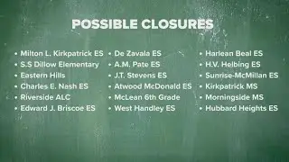 Fort Worth ISD to vote on plan to close or consolidate 18 campuses