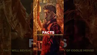 COOLIE Movie Unknown FACTS That Will Blow Your Mind 🤯🎉 #coolie #rajinikanth