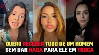 MULHERES RECLAMANDO DOS HOMENS POBRES E DEIXANDO CLARO QUE SE IMPORTAM APENAS COM DINHEIRO
