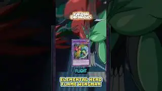 &ldquo;Elemental HERO Flame Wingman in Action! 💥🔥&rdquo; #YuGiOh #YuGiOhGX #shorts