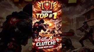Free fire Squad Rank Push Gameplay 🔥 Road to Grand master 😎| Free Fire Shorts #shorts