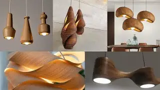SYLISH WOODEN CEILING LAMP UNIQE LIGHTING IDEAS.MAKE MONEY.