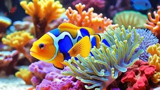 The Best 4K Aquarium - Dive Into The Mesmerizing Underwater Realm, Sea Jellyfish, Coral Reefs . #7
