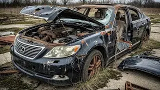 2010 Lexus LS460 Full Restoration & Rebuild | From Wreck to Pure Luxury
