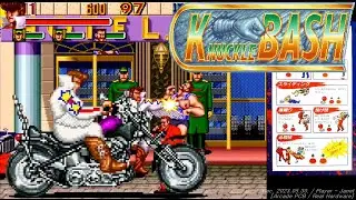 [Arcade PCB] Knuckle Bash - 1CC / ナックルバッシュ / 너클 배쉬 - [Off to destroy the Bull Group!!] Route